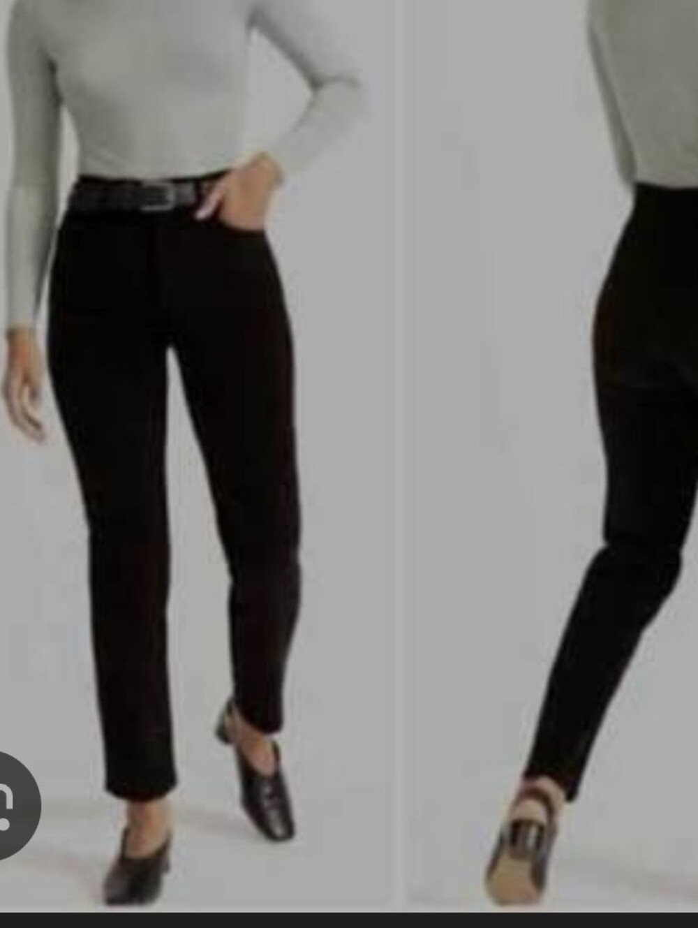 EVERLANE BABY CORDUROY CHEEKY HIGH WAIST STRETCH CORDS EUC SZ 30